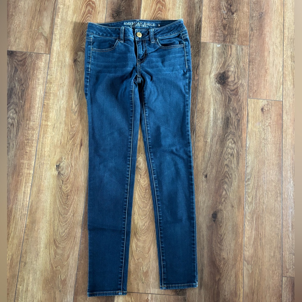 American Eagle Outfitters Dark Blue Jeggings